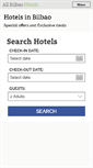 Mobile Screenshot of all-bilbao-hotels.com