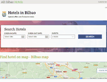 Tablet Screenshot of all-bilbao-hotels.com